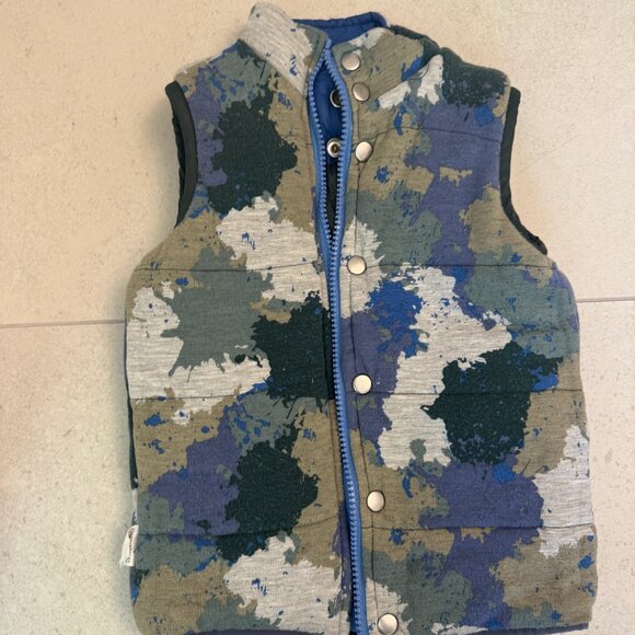 EGG by Susan Lazar Reversible Vest - Picture 2 of 3